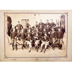 1° Reggimento Nizza Cavalleria. Brescia, G. Negril, 1880 circa.