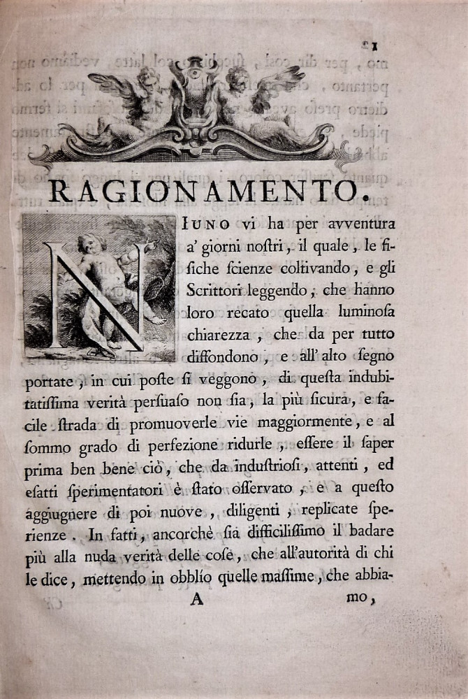 Somis, Ignazio. Ragionamento sopra il fatto avvenuto a Bergemoletto. Torino, Stamperia Reale, 1758.