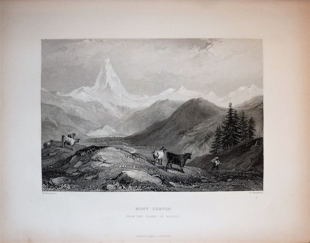 Costello, Dudley. Piedmont and Italy, from the Alps to the Tiber. London, James & Virtue, 1861.	