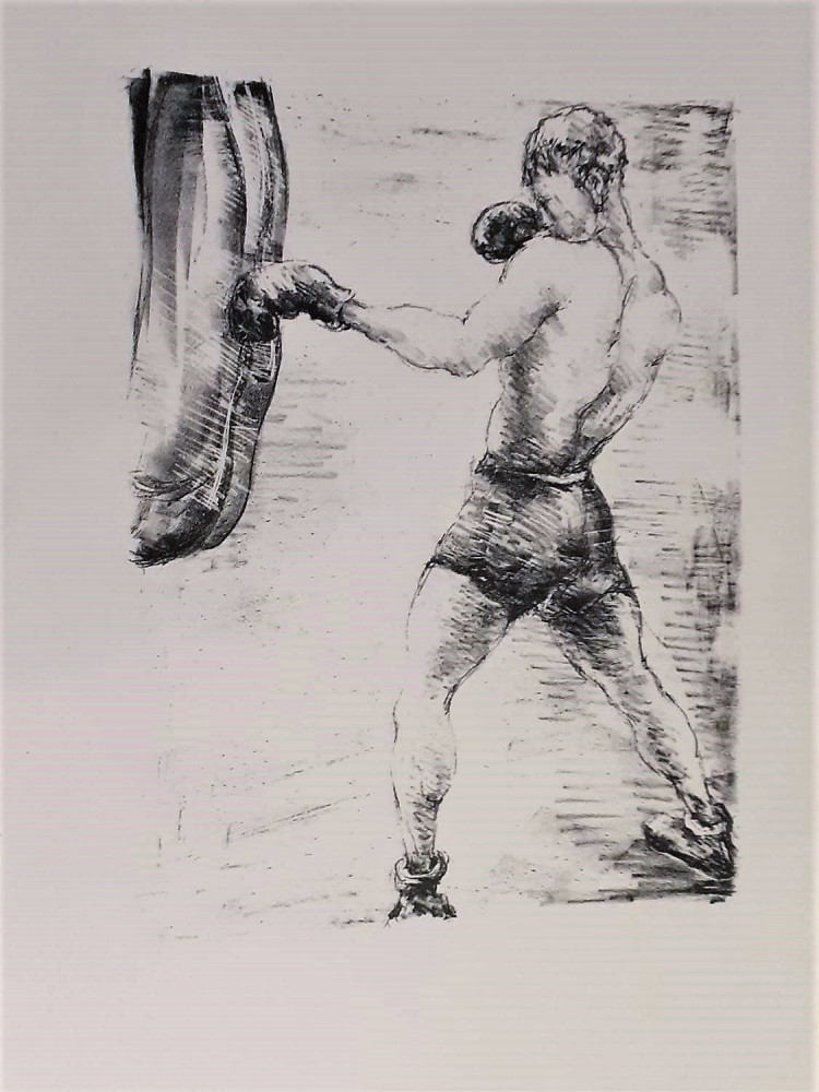 Moreau, Luc-Albert - Courières, Édouard Des. Physiologie de la boxe. Parigi, Floury, 1929.