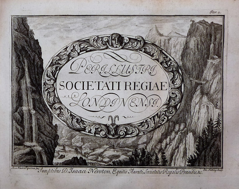 Scheuchzer, Johann Jacob. Ouresiphoites Helveticus, sive Itinera Alpina tria. Londra, Henrici Clements, 1708.