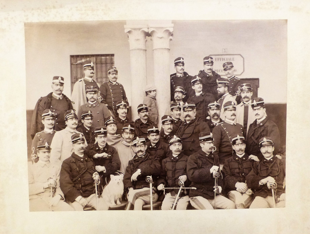 1° Reggimento Nizza Cavalleria. Brescia, G. Negril, 1880 circa.