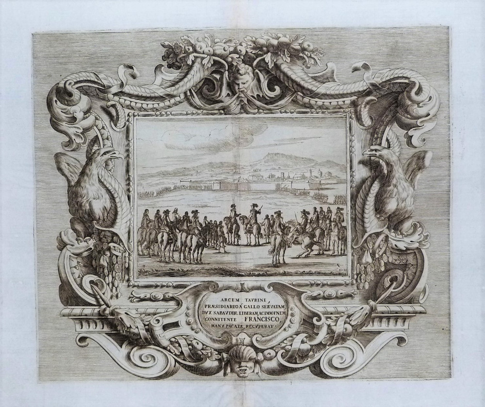 Arcem Taurini. Bartolomeo Fenis, 1660 circa.