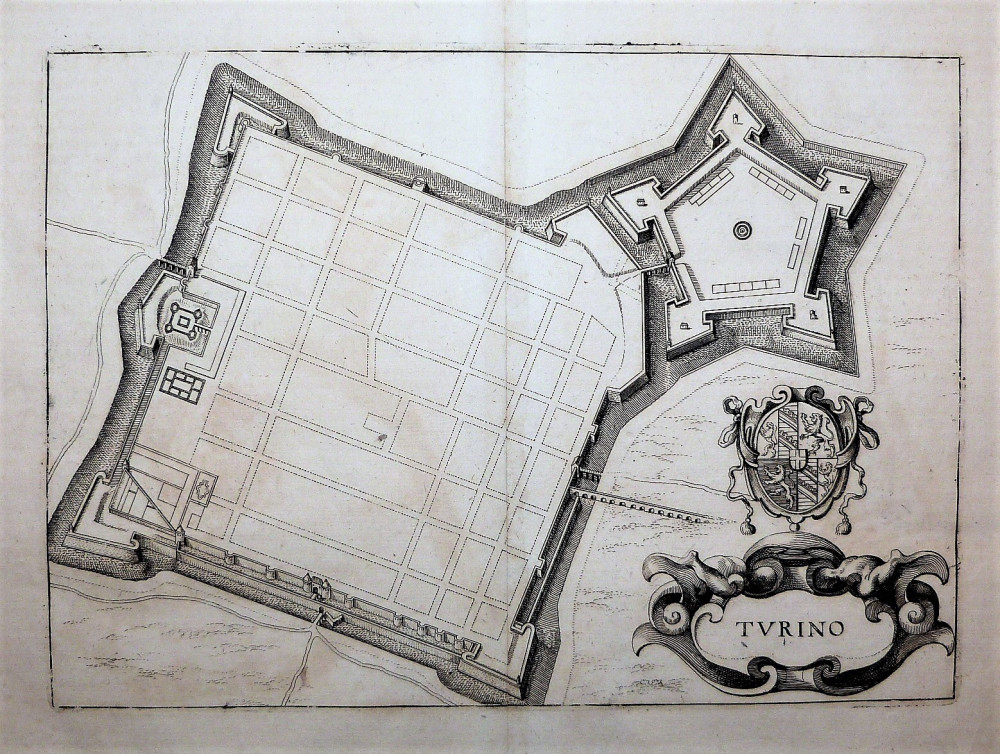 Turino. Francoforte, Matthäus Merian, 1640.