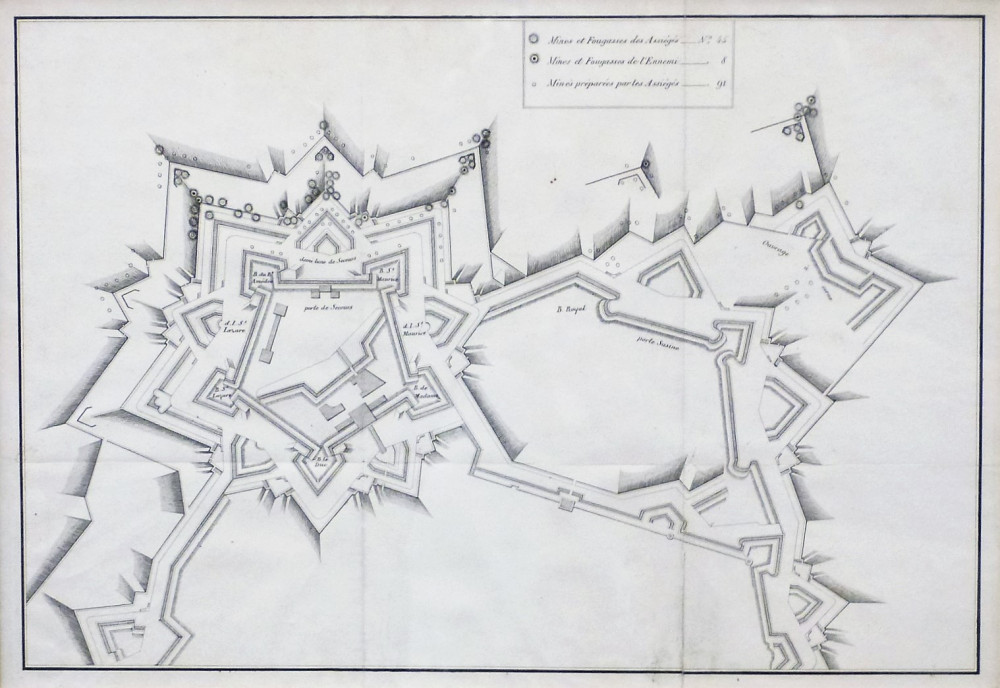 La Cittadella di Torino durante l'Assedio del 1706. Torino, Stamperia Reale, 1838.