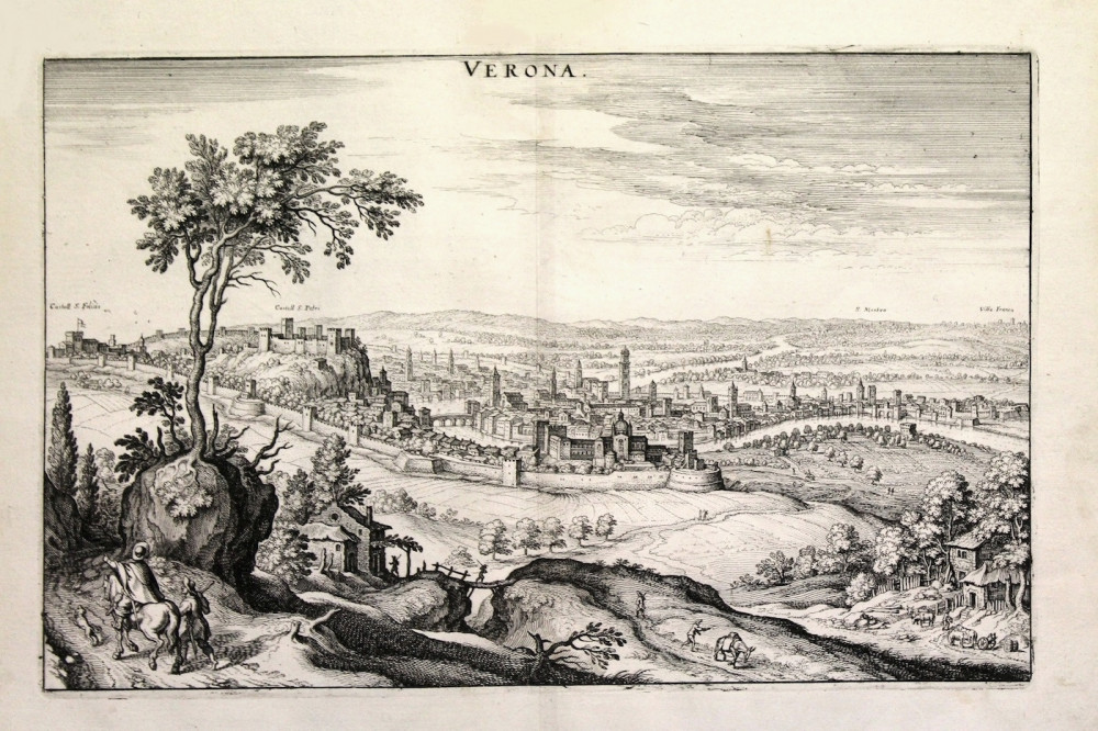 Verona. Francoforte, Matthäus Merian, 1640.
