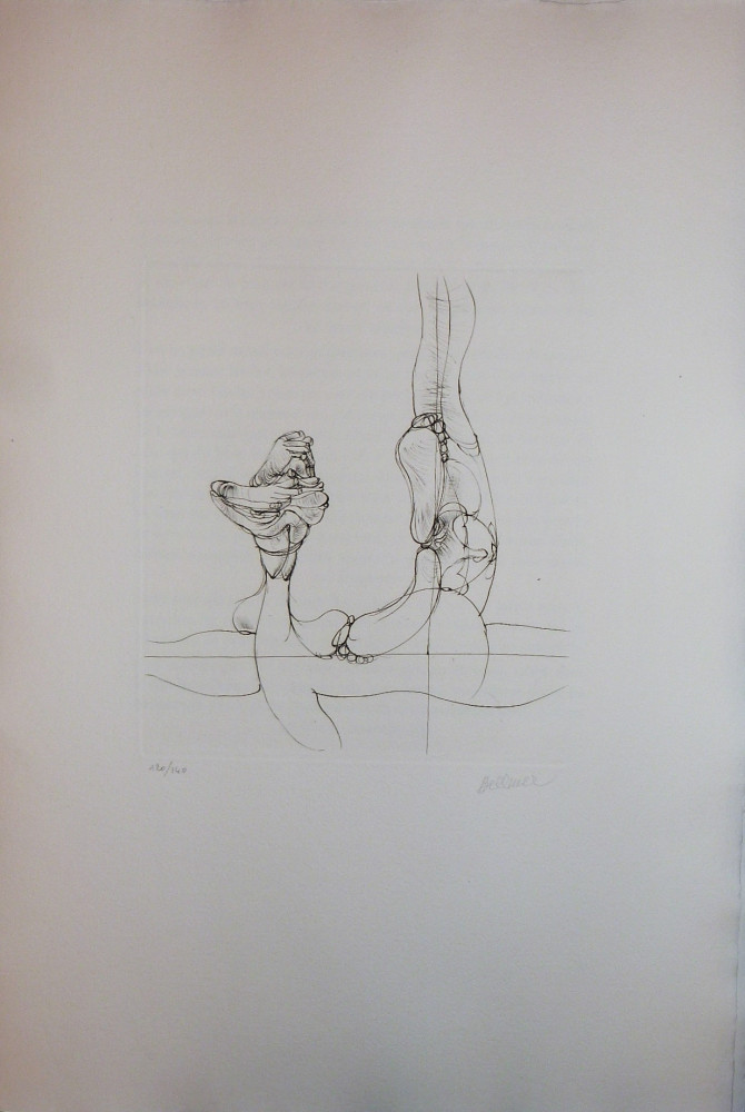 Bellmer, Hans - Bouvier, Jean Baptiste. Les Mystères du Confessional. Parigi, Éditions Art & Valeur S.A., 1973.