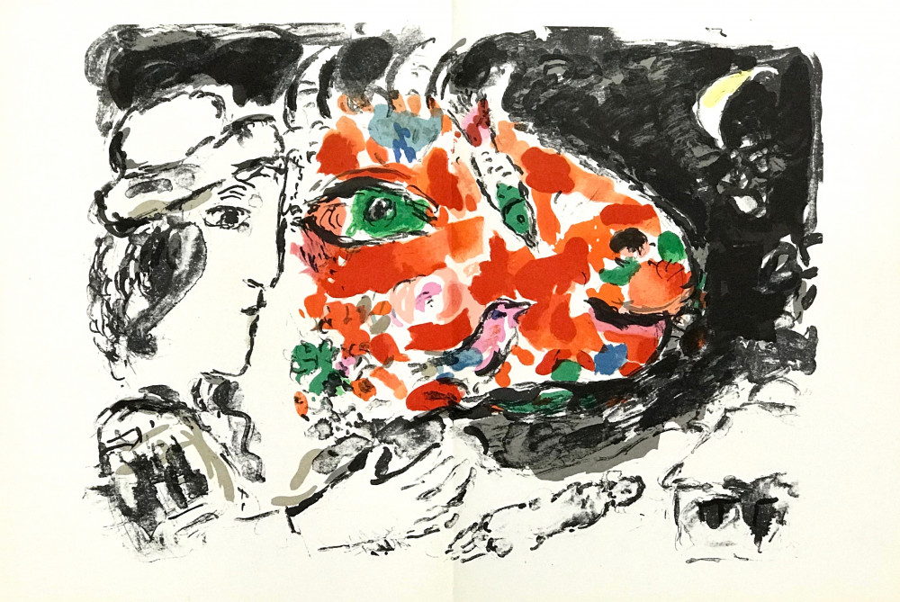 Chagall, Marc. Aprés l'hiver. Parigi, Mourlot, 1972.