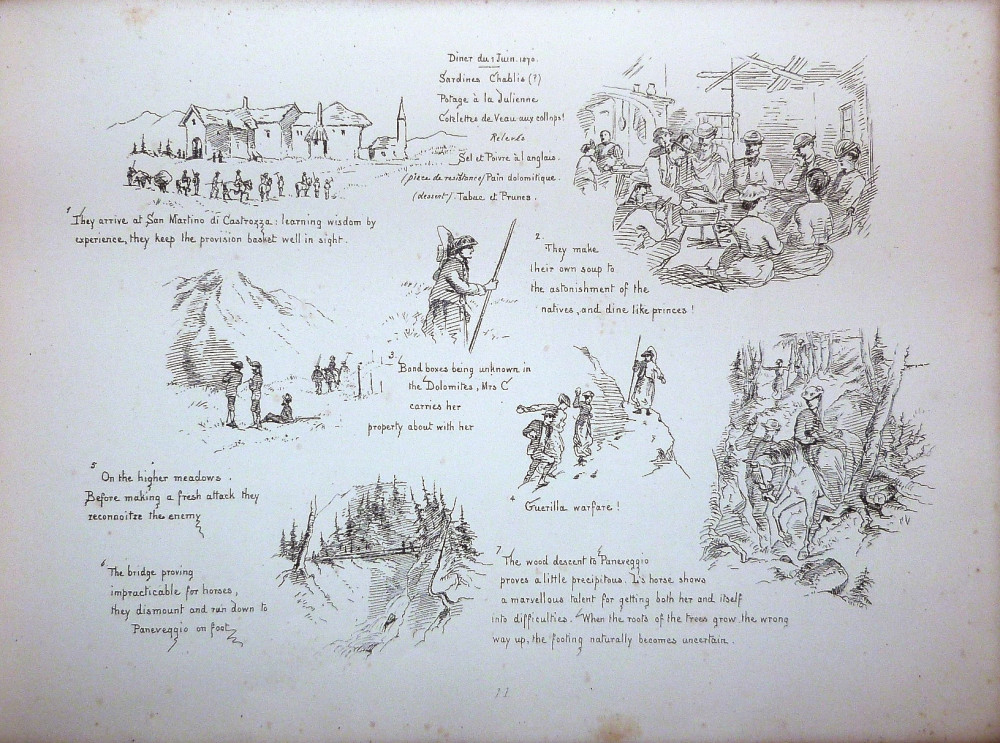 Tuckett, Elizabeth. Zigzagging amongst Dolomites. Londra, Longman, Green, Reader & Dyer, 1871.