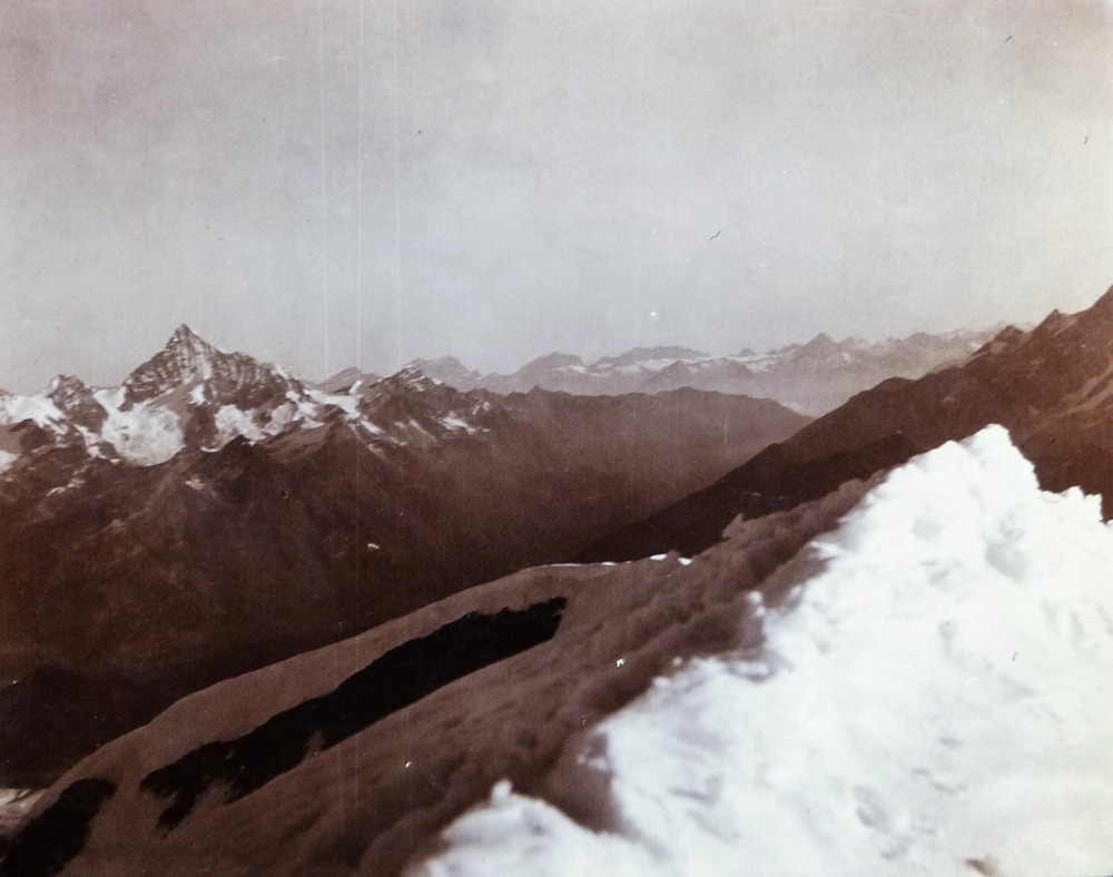 Fotografie d'epoca di montagna. 1908 - 1909.