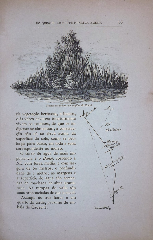 Couceiro, Henrique Mitchell de Paiva Cabral. Relatorio de viagem entre Bailundo e as terras do Mucusso. Lisbona, Imprensa Nacional, 1892.