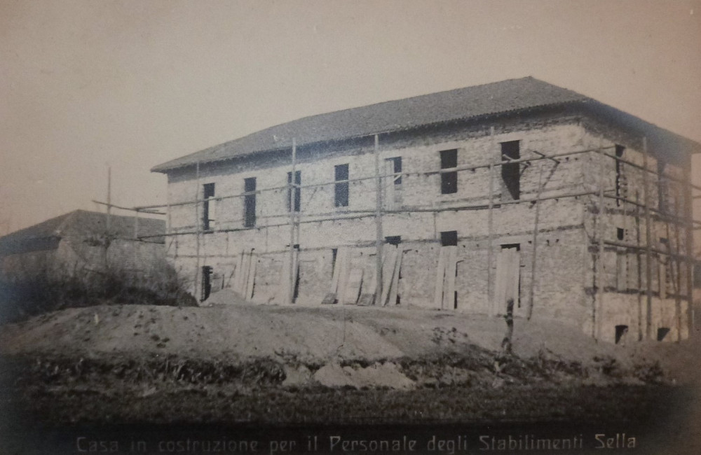 Grandi Stabilimenti per la lavorazione della Carolina, F. Sella, Vinzaglio-Vercelli (Italia). Torino, Ottici De Bernardi & C., s.d. (ma 1910 circa).