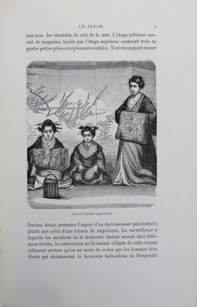 Oliphant, Laurence. Le Japon. Parigi, Michel Lévy Frères Éditeurs, 1875.