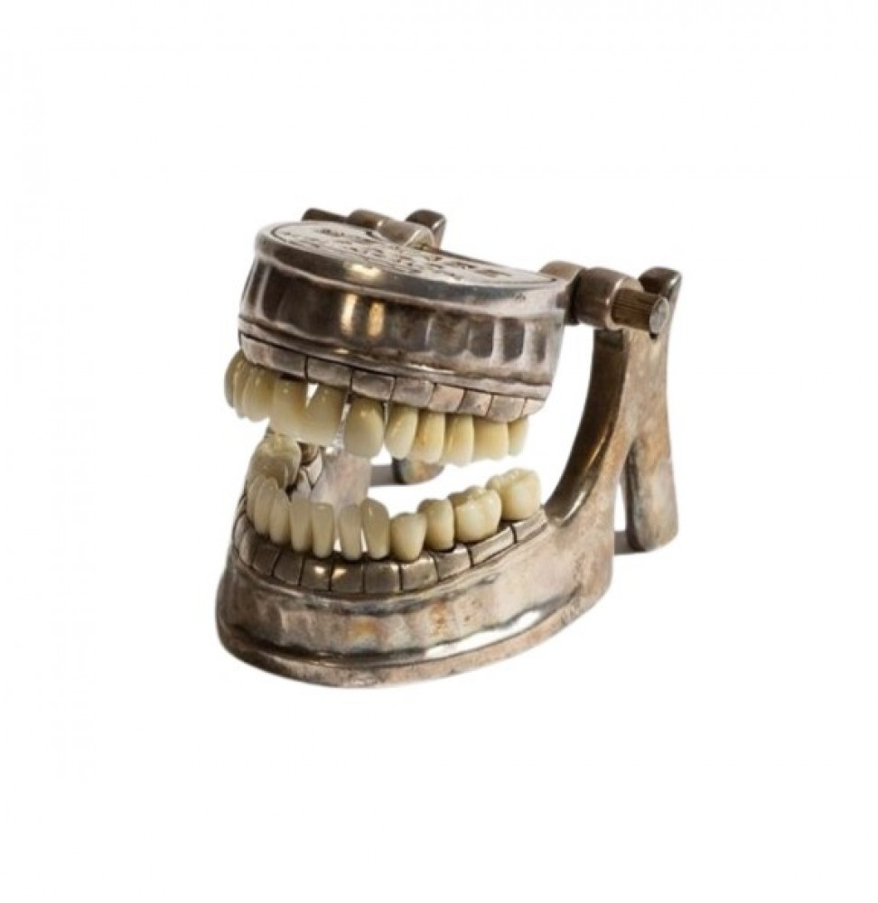Set dimostrativo di protesi dentale. Germania, s.d. (ma 1920 circa).