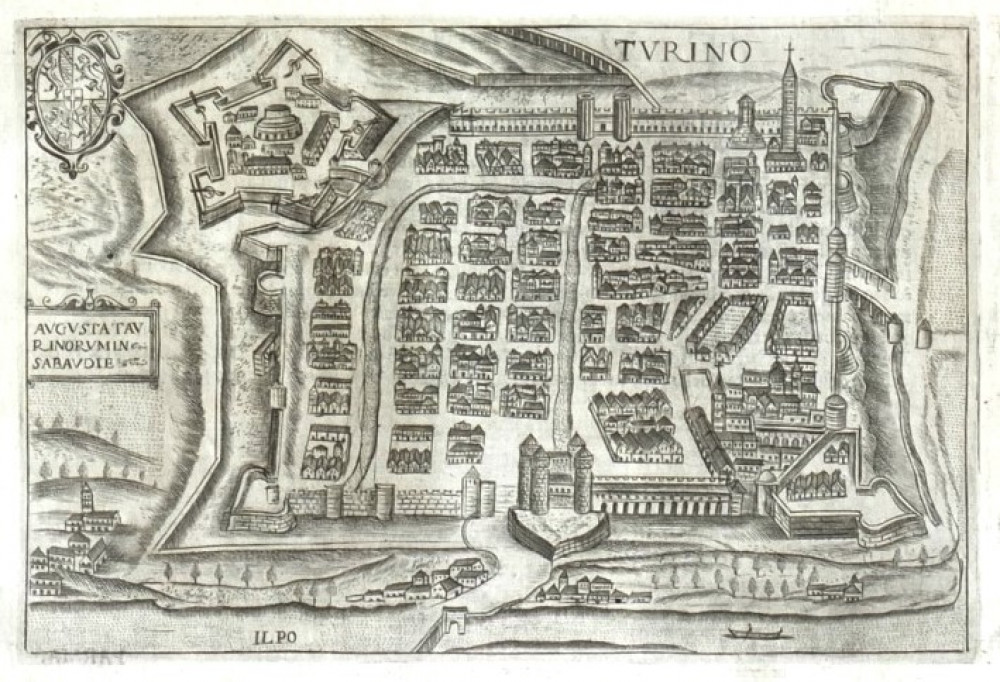 Turino. Padova, Pietro Bertelli, 1599.
