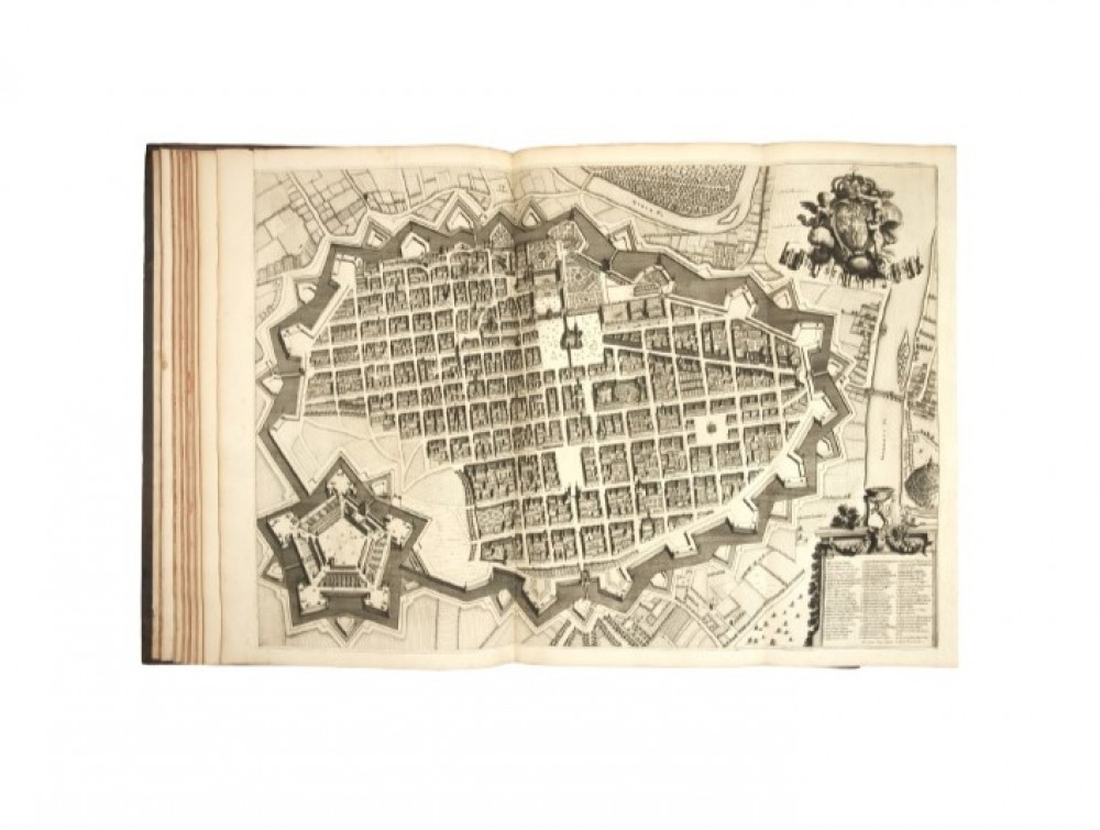 Blaeu, Johan. Theatrum Sabaudiae. Théâtre des États de Son Altesse Royale le Duc de Savoye, Prince de Piemont, Roy de Cypre. L’Aia, Adrian Moetjens, 1700.