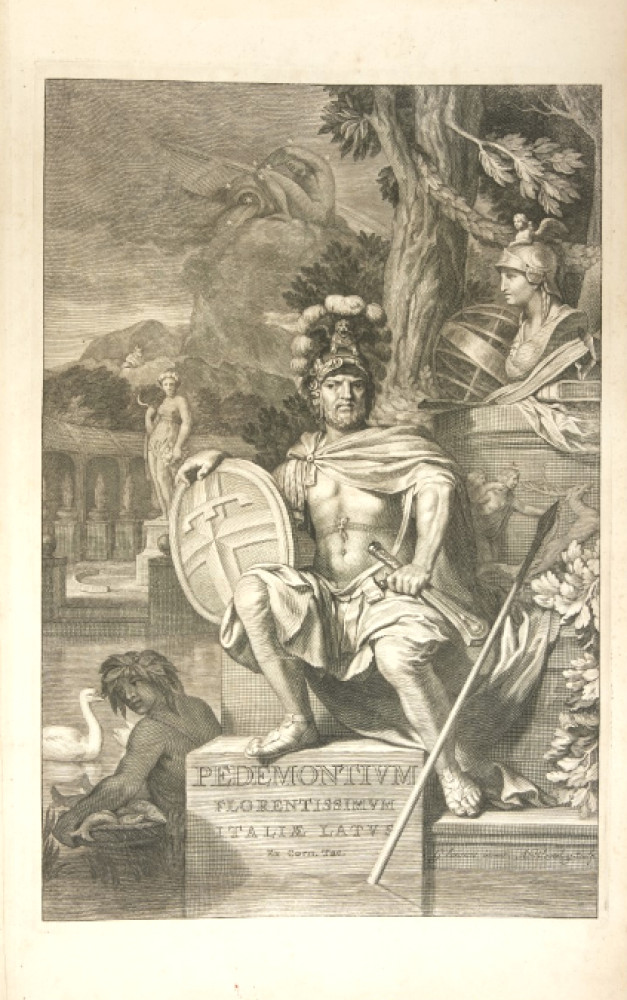 Blaeu, Johan. Theatrum Sabaudiae. Théâtre des États de Son Altesse Royale le Duc de Savoye, Prince de Piemont, Roy de Cypre. L’Aia, Adrian Moetjens, 1700.