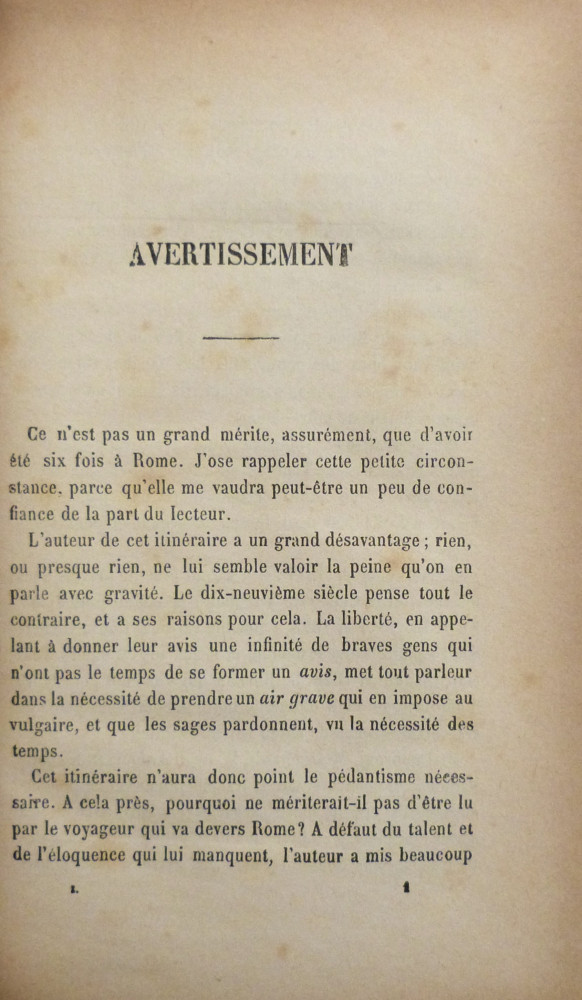 Stendhal [pseudonimo di Marie-Henri Beyle]. Promenades dans Rome. Parigi, Calmann Lévy, 1893.