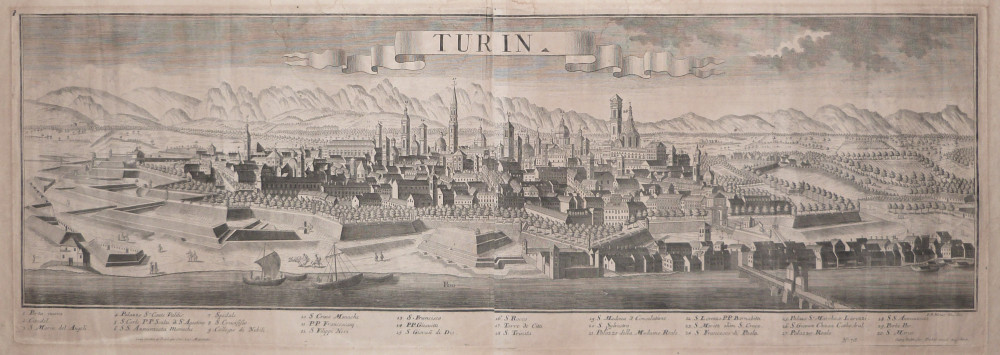 Turin. Augsburg, Georg Balthasar Probst, 1731.