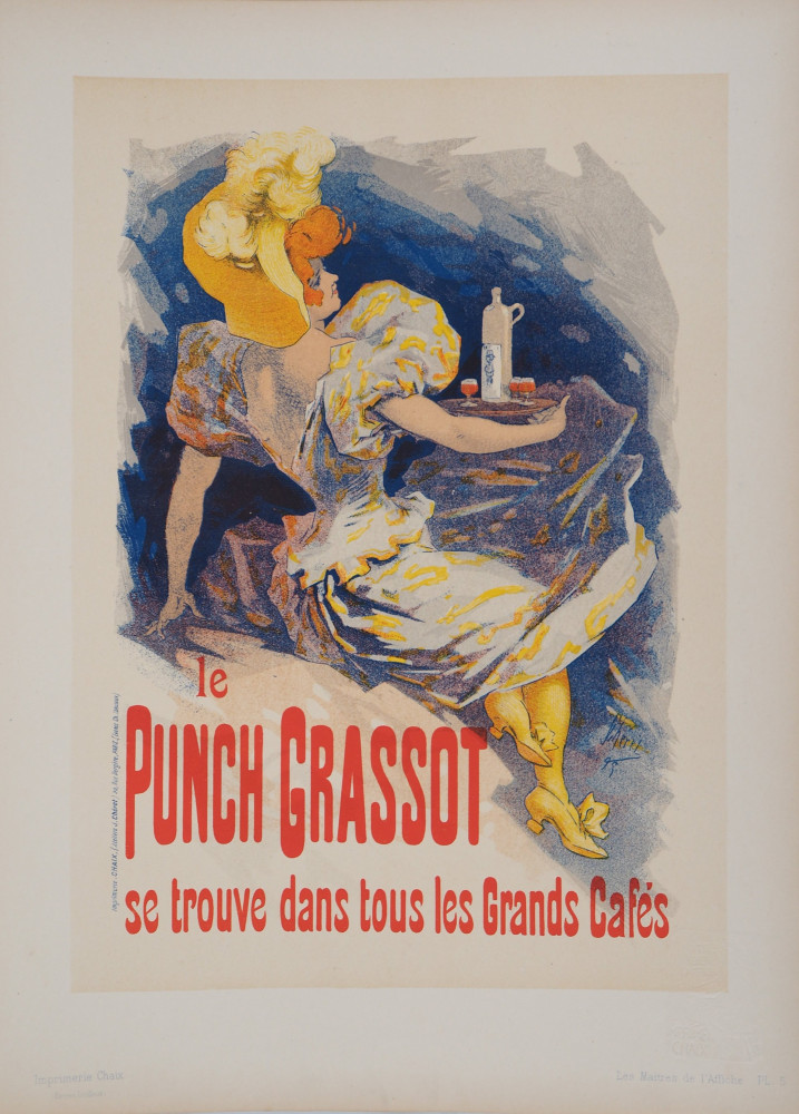 Le Punch Grassot - Les Maîtres de l'Affiche. Parigi, Imprimerie Chaix, 1895.