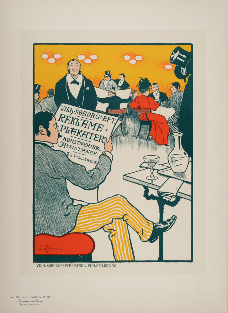  Reklame Plakater - Les Maîtres de l'Affiche. Parigi, Imprimerie Chaix, 1897.