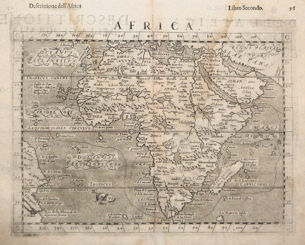 Africa. Venezia, Eredi di Melchiorre Sessa, 1599.