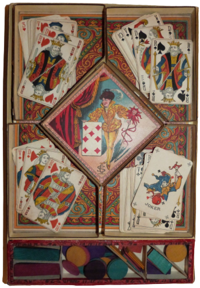 Gioco d'azzardo - Jeu du Nain Jaune. Parigi, 1890.