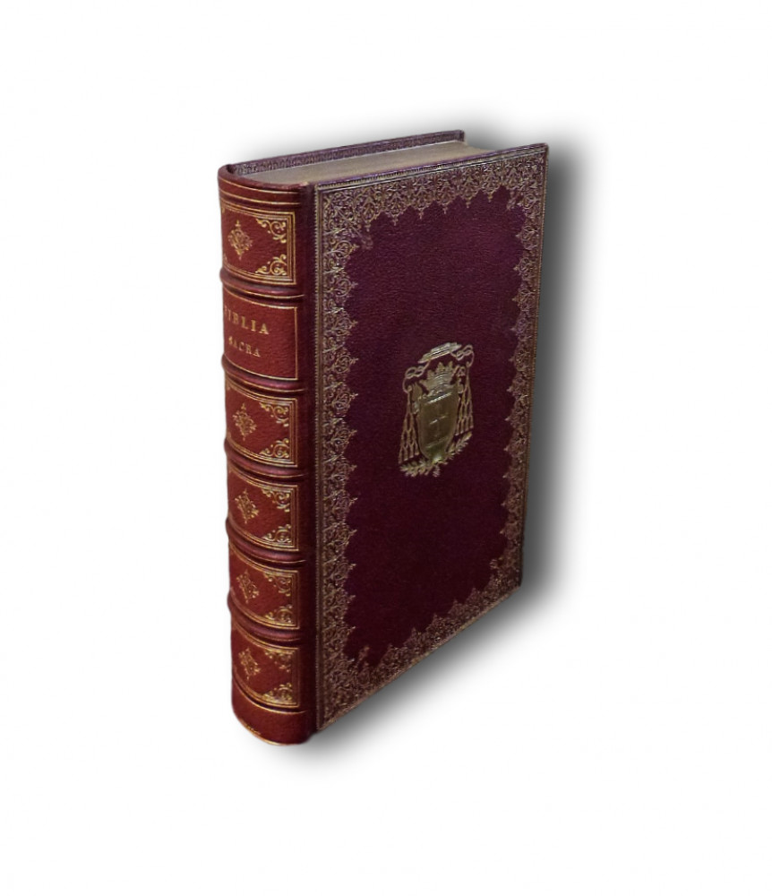 Biblia Sacra Vulgatae editionis Sixti V Pontificis Maximi iussu recognita et Clementis VIII auctoritate edita. Torino, Ex Officina Stereotypographica Hyacinthi Marietti, 1856.