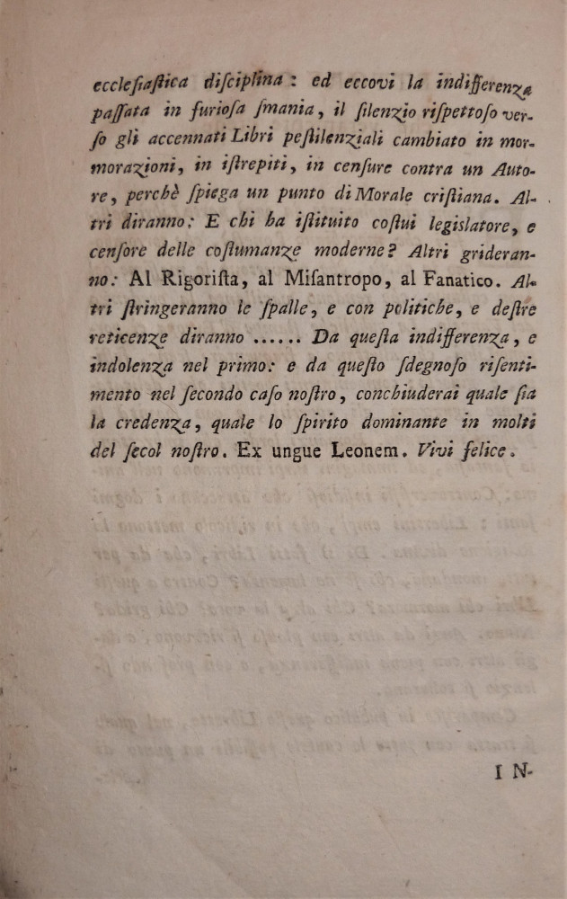 Concina, Daniele. Memorie storiche sopra l’uso della cioccolata in tempo di digiuno. Venezia, Simone Occhi, 1748.