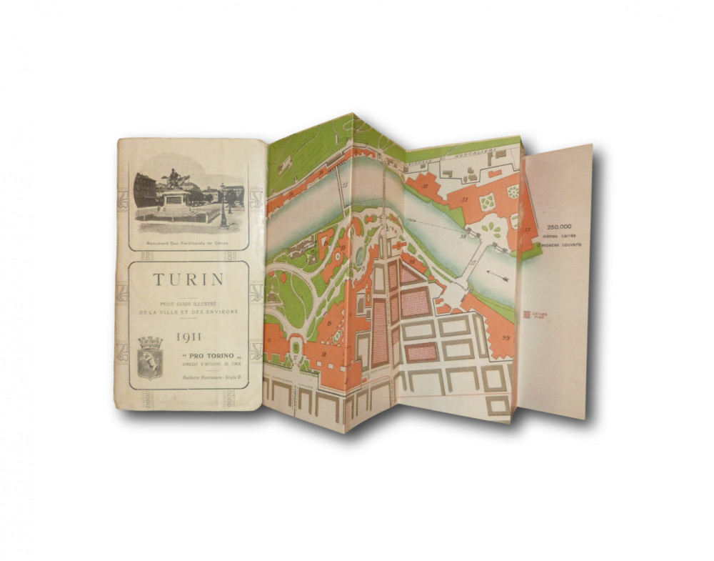 Turin petit guide illustré de la ville et de ses environs. Milano, Société des Guides Lampugnani, 1911.