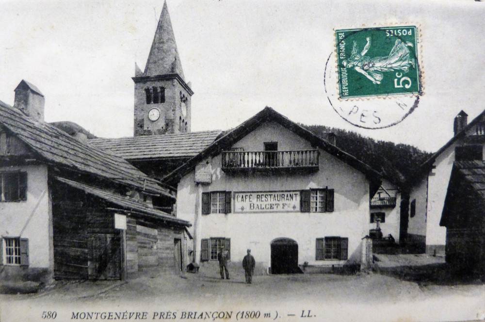 CARTOLINA 1954 AMBLAR DON TRENTO  VAL DI NON TRENTINO ALTO ADIGE VIAGGIATA 