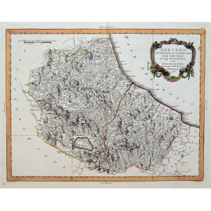 Abruzzo Ulteriore e Citeriore. Venezia, Antonio Zatta, 1783.