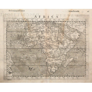 Africa. Venezia, Eredi di Melchiorre Sessa, 1599.