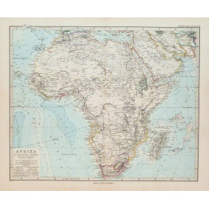 Afrika. Gotha, Justus Perthes, 1882.