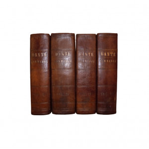 Alighieri, Dante. La commedia di Dante Alighieri col comento del P. Baldassarre Lombardi. Padova, Tipografia della Minerva, 1822.