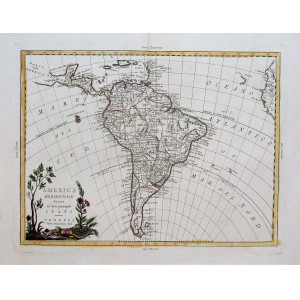 America Meridionale divisa ne' suoi principali Stati. Venezia, Antonio Zatta, 1779.