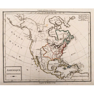 Amérique Septentrionale. Parigi, Henry Tardieu & Laporte, 1804.