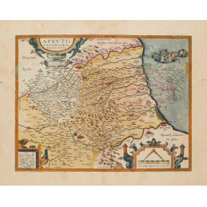 Aprutii Ulterioris Descriptio. Anversa, Abraham Ortelius, 1590. 