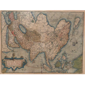 Asiae nova descriptio. Anversa, Abraham Ortelius - Plantin, 1592.