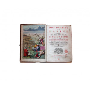 Aubin, Nicolas. Dictionaire de marine contenant les termes de la navigation et de l’architecture navale. Amsterdam, Pierre Brunel, 1702.