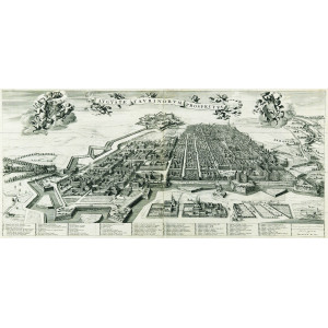 Augustae Taurinorum Prospectus. Amsterdam, Joannis Blaeu, 1682.