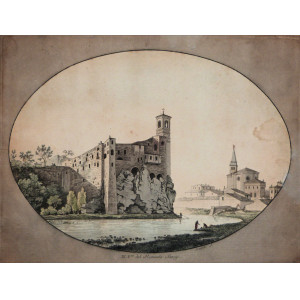 Barge - XI V.ª del Piemonte. Torino, Giuseppe Pietro Bagnetti, 1793 circa.