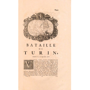 Bataille de Turin. L’Aia, Jean Dumont, 1725.