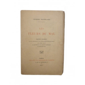 Baudelaire, Charles. Les fleurs du mal. Parigi, Libraire des Bibliophiles Parisiens, 1917.