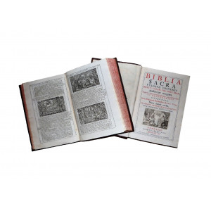 Biblia Sacra Vulgatæ Editionis Sixti V & Clem. VIII Pont. Max. Venezia, Nicolò Pezzana, 1754.