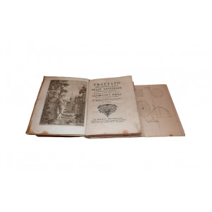 Borra, Giovanni Battista. Trattato della cognizione pratica delle resistenze geometricamente dimostrato dall’Architetto Giambattista Borra ad uso d’ogni sorta d’edifizj.  Torino, Stamperia Reale, 1748.