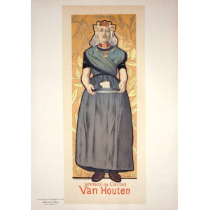 Cacao Van Houten - Les Maîtres de l'Affiche. Parigi, Imprimerie Chaix, 1895.