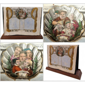 Calendario  per l'anno 1835 - Le smorfiose / Gli smorfiosi. Torino, Carlo Grosso Librajo, 1835.