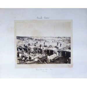 Canale Cavour. Torino, Alberto Luigi Vialardi, 1864.