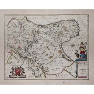 Capitanata olim Mesapiae et Iapygiae pars. Amsterdam, Joannes Jansonius, 1647.